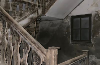 Zámeček na prodej Pontedeume, Calle Real, Galicia, Escalera histórica