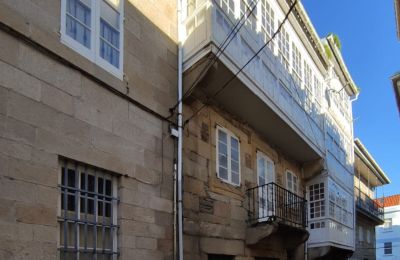 Zámeček na prodej Pontedeume, Calle Real, Galicia, Fachada posterior
