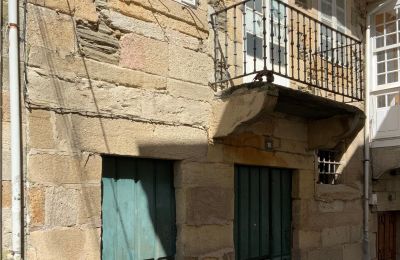 Zámeček na prodej Pontedeume, Calle Real, Galicia, Fachada posterior