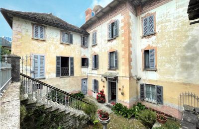 Historická vila na prodej Bannio Anzino, Piemont, Pohled zvenku
