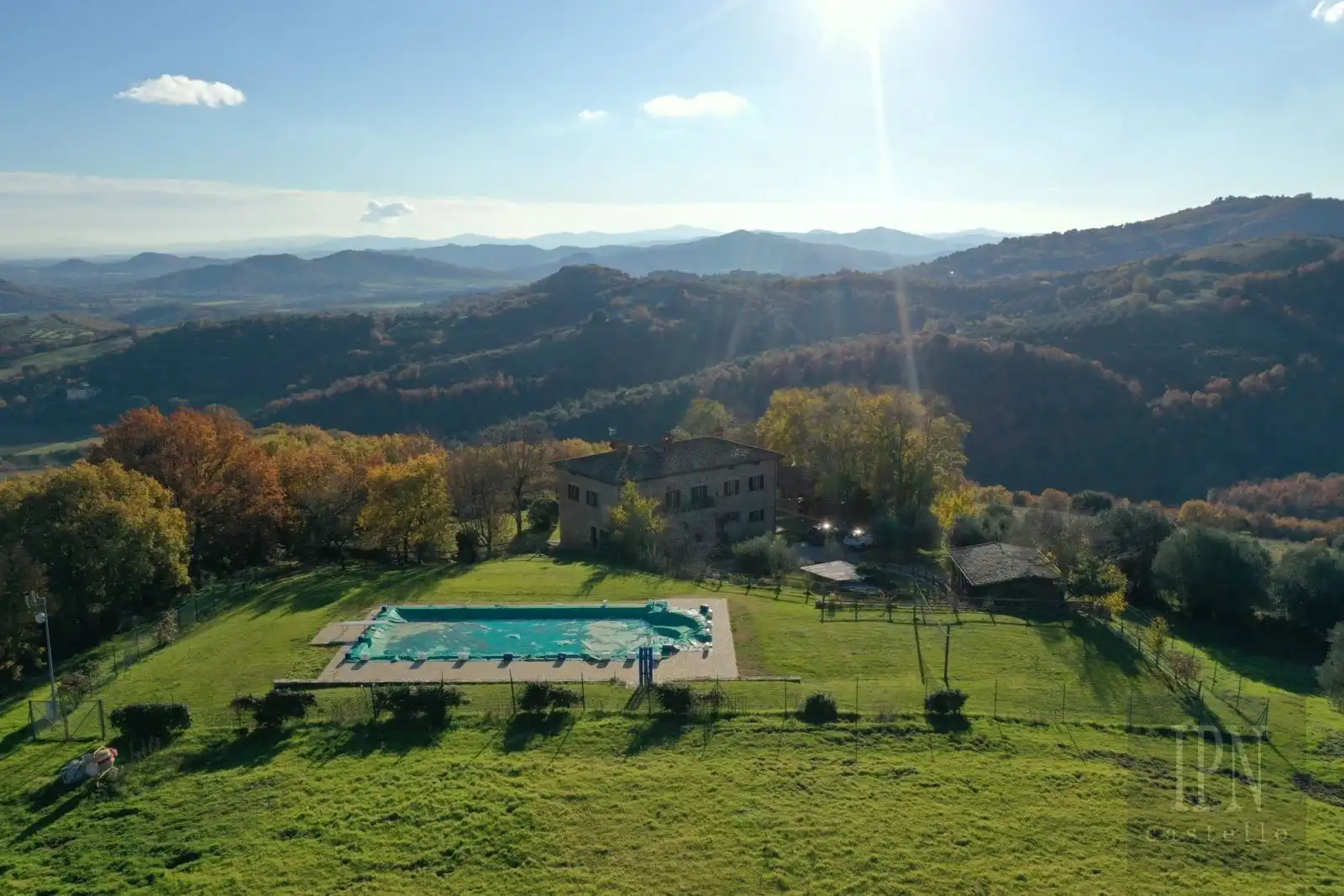 Obrázky Venkovský dům na panoramatickém místě nedaleko Umbertide