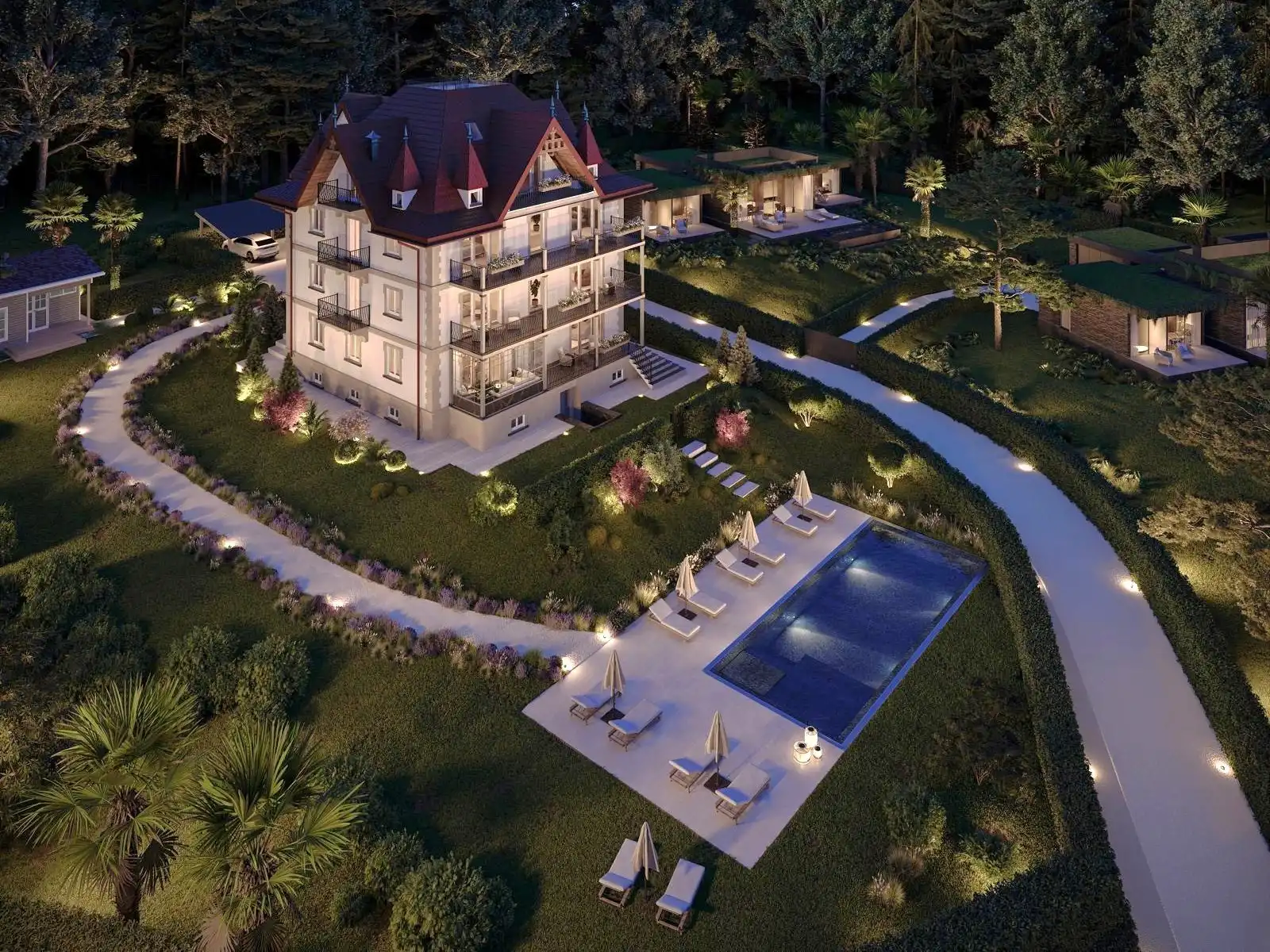 Obrázky Exkluzivní apartmán v historické vile u jezera Maggiore - energetická třída A