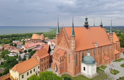 Zámeček na prodej Dawidy, Dwór w Dawidach, Varmijsko-mazurské vojvodství, Neighborhood: Frombork