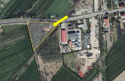Zámeček na prodej Udanin, Główna, Dolní Slezsko, Pozemek