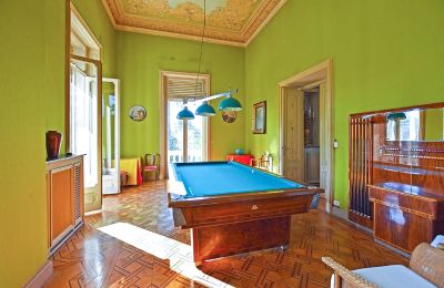 Historická vila na prodej Liguria, Kulečníková místnost