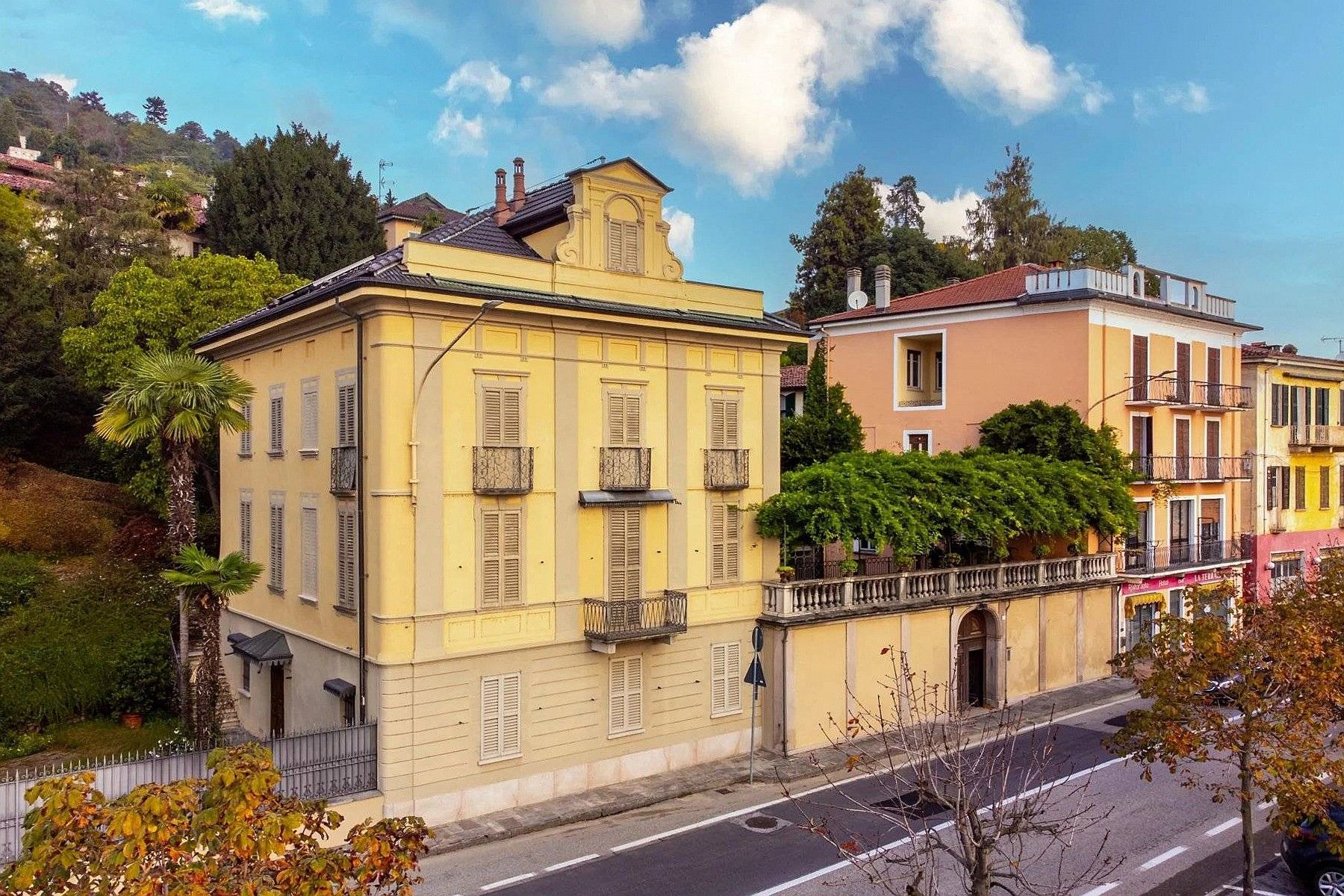 Obrázky Villa De Fichard med boutique-hotell ved Jezero Maggiore i Belgirate
