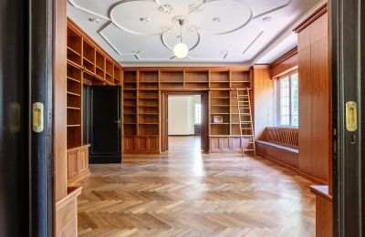 Historická vila na prodej Charlottenburg-Wilmersdorf, Westend, Berlin, Knihovna