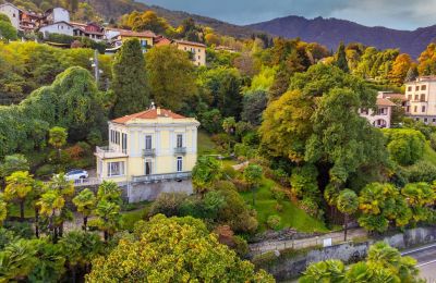 Historická vila na prodej Baveno, Piemonte, Foto z dronu
