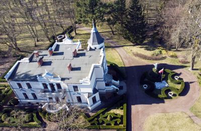 Zámeček na prodej Kujavsko-pomořanské, Foto z dronu