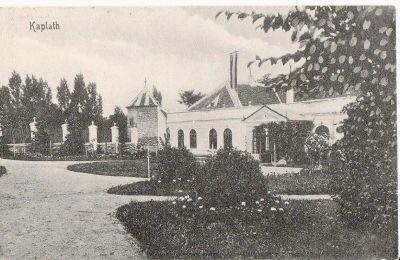 Zámeček na prodej Koplotovce,  kaštieľ, Trnavský kraj, historický pohľad hlavná kúria