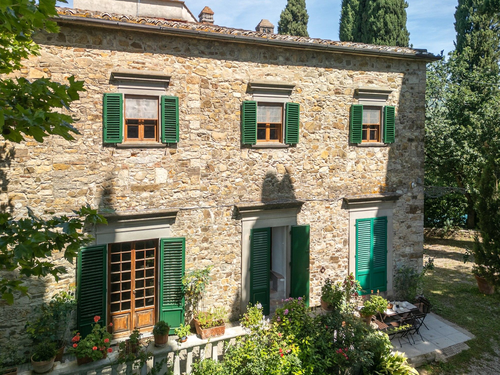 Obrázky Historická vesnička s vilou a šesti hostinskými domy v Castellina in Chianti