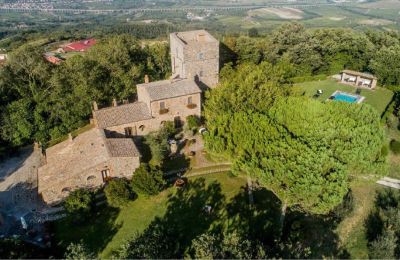 Zámeček na prodej 05014 Castel Viscardo, Umbria, Foto z dronu