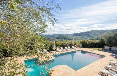 Zámeček na prodej Firenze, Toscana, Bazén