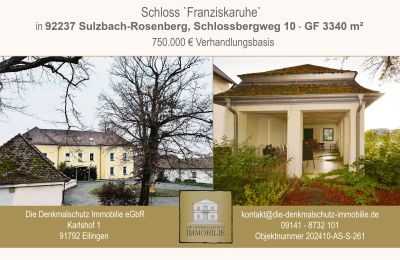 Zámek na prodej 92237 Sulzbach-Rosenberg, Schlossbergweg  10, Bayern, Foto 1/19