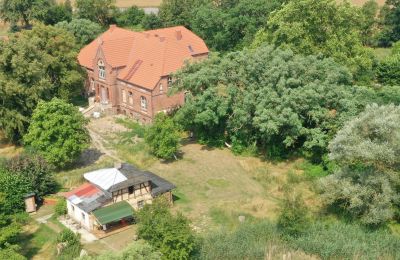 Zámeček na prodej 17139 Malchin, Meklenbursko-Přední Pomořansko, Hausansicht Drohne
