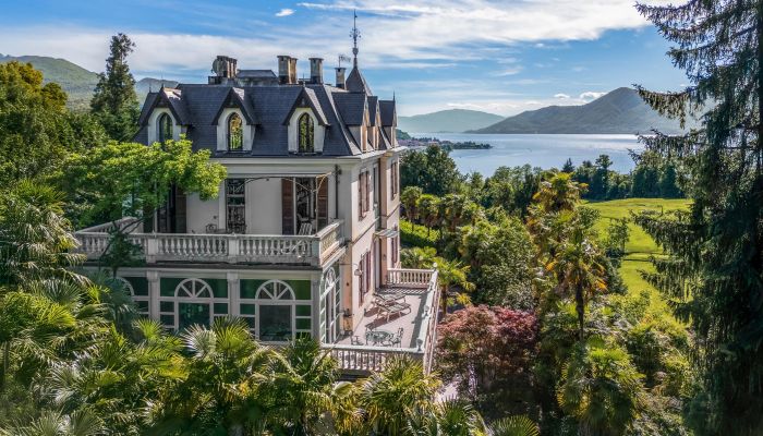 Vila v raném stylu Liberty s výhledem na Lago Maggiore, Důvěrná nabídka nemovitosti