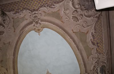 Historická vila na prodej Faido, Ticino, affresco restaurato