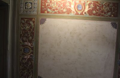 Historická vila na prodej Faido, Ticino, affresco restaurato 