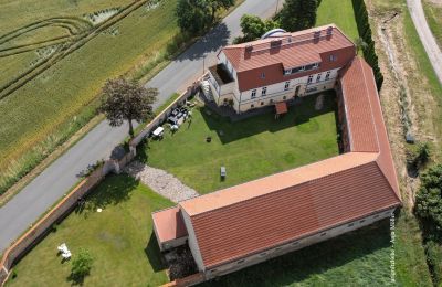 Zámeček na prodej Brandenburg, Foto z dronu