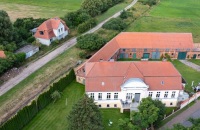 Zámeček na prodej Brandenburg, Foto z dronu