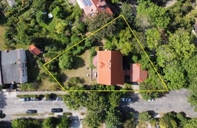 Historická vila na prodej Wrocław, Krzycka, Dolní Slezsko, Pozemek