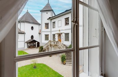 Zámek na prodej 4693 Desselbrunn, Oberösterreich, Verspielte Sichtachsen in den Schlossgarten