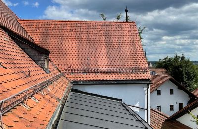 Zámek na prodej 84375 Kirchdorf am Inn, Hofmarkstraße 2, Bayern, Blick vom Turmzimmerchen auf das Kupferdach (evtl. Dachterrasse?)