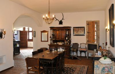 Zámek na prodej 84375 Kirchdorf am Inn, Hofmarkstraße 2, Bayern, 1. Stock: Esszimmer (Blick zum Eingang)