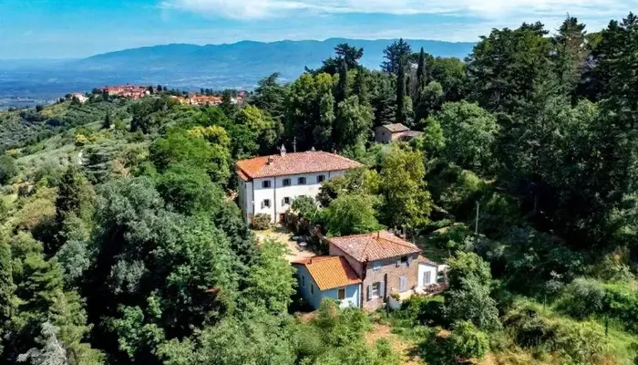 Historická vila na prodej Moncioni, Toscana