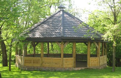 Zámeček na prodej Mołomotki-Dwór, Mazovia, altana