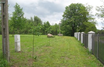 Zámeček na prodej Mołomotki-Dwór, Mazovia, ogrodzenie