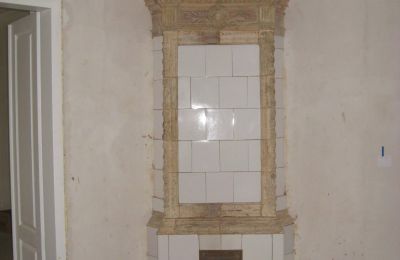 Zámeček na prodej Mołomotki-Dwór, Mazovia, piec kaflowy