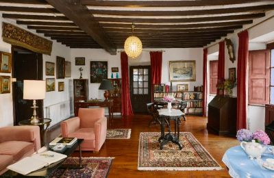 Zámeček na prodej Ortigueira, Galicia, Salon con acceo al balcon