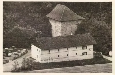 Historická věž na prodej 87634 Obergünzburg, Kaufbeurer Str. 34, Bayern, Altes Bild von den 80 er Jahre