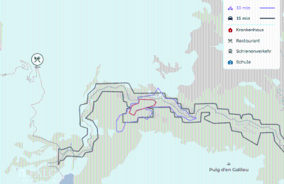 Zámeček na prodej Escorca, Baleárské ostrovy, Umístění nemovitosti