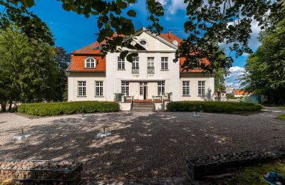Zámek na prodej Marzewo, Varmijsko-mazurské vojvodství, Pohled zezadu