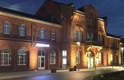Historická nemovitost na prodej 49356 Diepholz, Am Bahnhof  1, Dolní Sasko, Bahnhof bei Nacht 2025