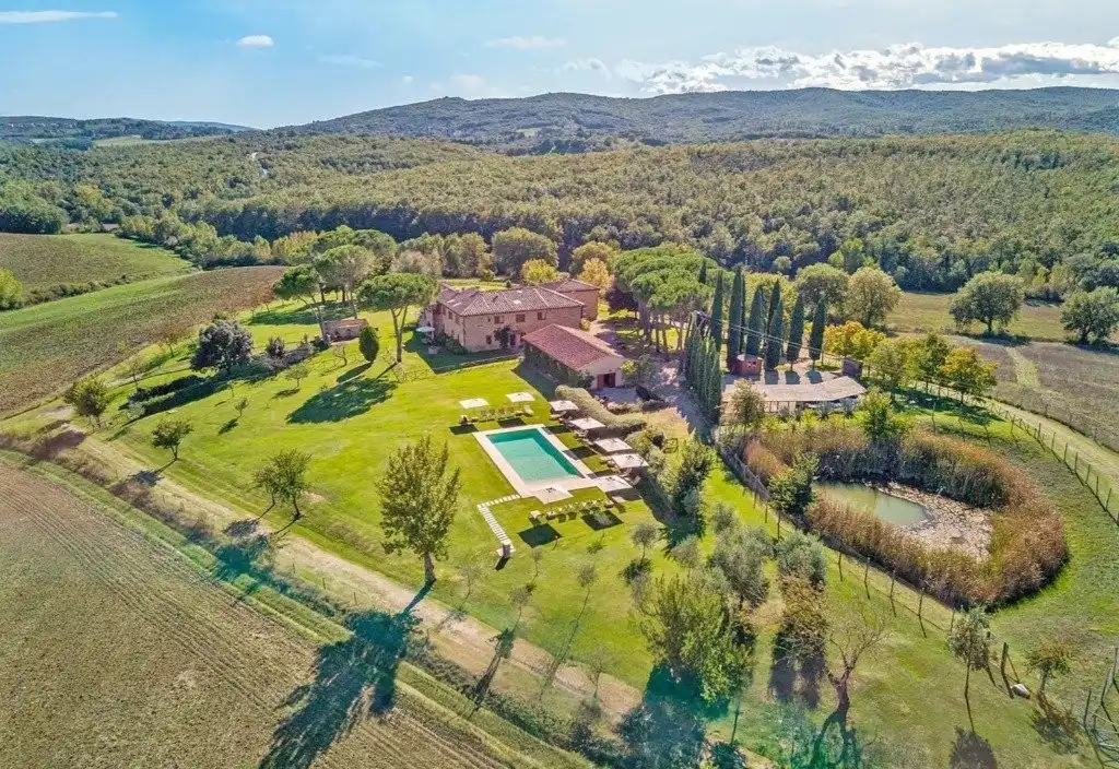 Obrázky Tenuta Villa Camprina – venkovské sídlo v Toskánsku mezi Crete Senesi a Val d’Orcia