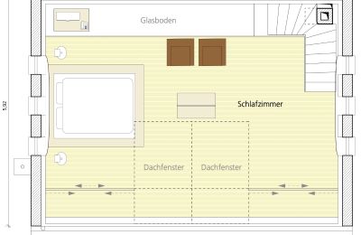 Historická nemovitost na prodej 15324 Groß Neuendorf, Hafenstraße 1A, Braniborsko, Verladeturm Grundriss Dachgeschoss