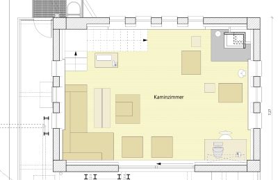 Historická nemovitost na prodej 15324 Groß Neuendorf, Hafenstraße 1A, Braniborsko, Verladeturm Grundriss drittes Obergeschoss