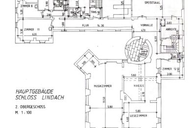 Zámek na prodej Bádensko-Württembersko, Schloss 2. OG