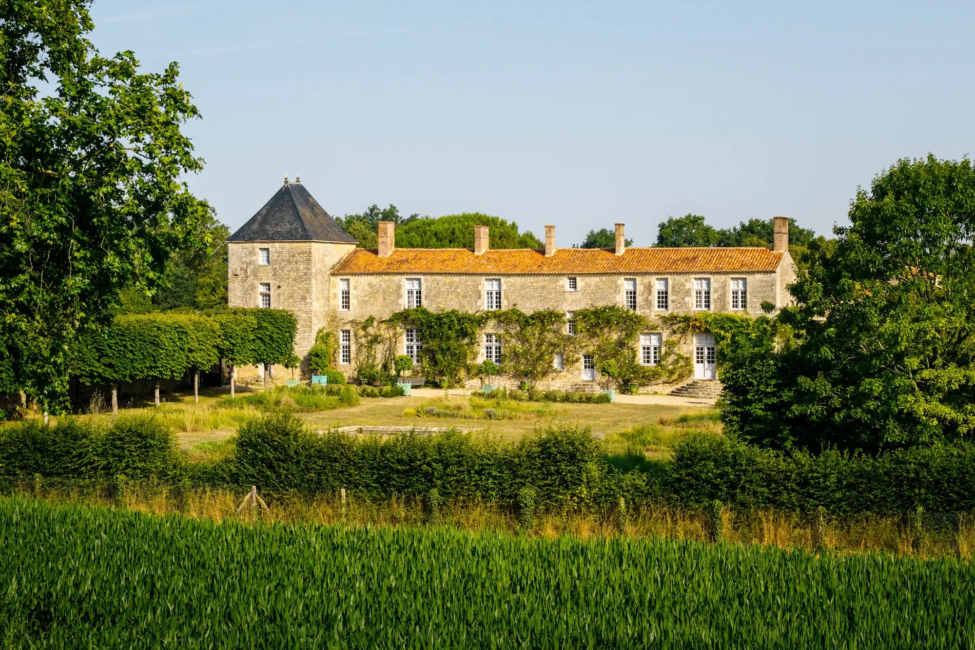 Obrázky Chateau s obnovenými renesančními zahradami v oblasti Loiry