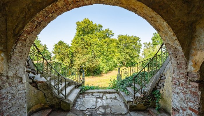 Barokní zámek s vrchnostenským statkem, Žatec – Milčeves