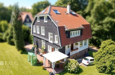 Historická vila na prodej 42929 Wermelskirchen, Severní Porýní-Vestfálsko, Rückseite Haus