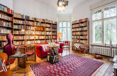Historická vila na prodej Berlin, Berlín, Bibliothek