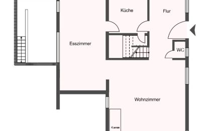 Historická vila na prodej Berlin, Berlín, Erdgeschoss