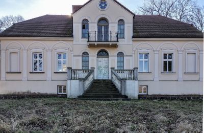 Zámeček na prodej Gierłachowo, Dwór w Gierłachowie 18a, Velkopolské, Pohled zepředu