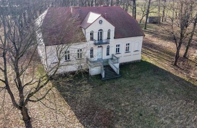 Zámeček na prodej Gierłachowo, Dwór w Gierłachowie 18a, Velkopolské, Foto z dronu