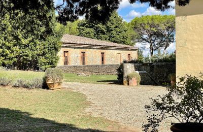Historická vila na prodej Siena, Toscana:  RIF 2937 Blick auf Anwesen