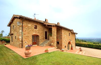 Venkovský dům na prodej Figline e Incisa Valdarno, Toscana:  RIF 2966 Haus und Garten